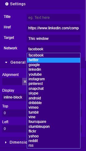 chainlink marketing platform social profiles