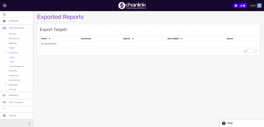 Chainlink export companies report