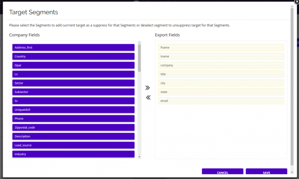 Chainlink marketing platform export options