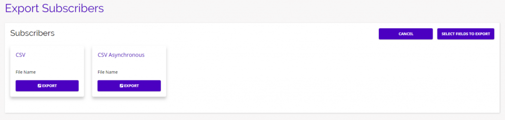 Chainlink export targets