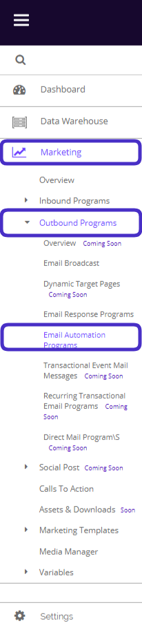 Chainlink email automation programs/workflows