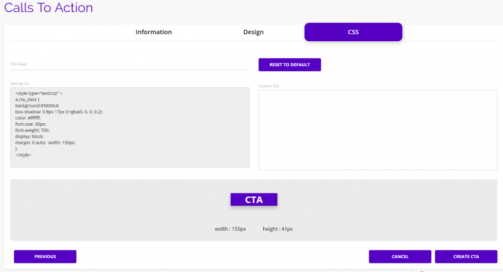 chainlink marketing platform call to action