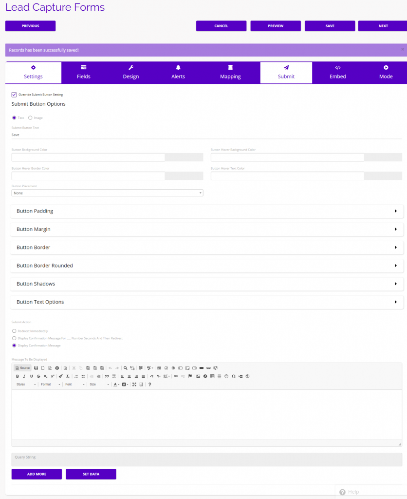 chainlink marketing platform forms