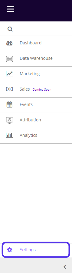 chainlink marketing platform settings