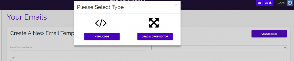 Chainlink HTML vs drag and drop
