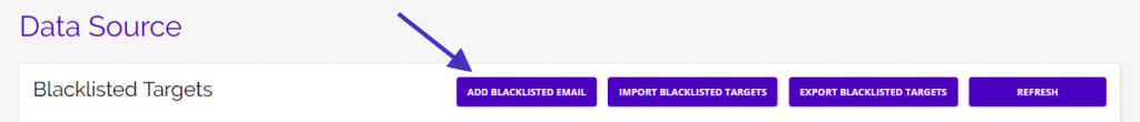 Chainlink marketing platform add blacklist emails