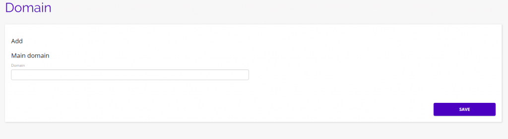 Chainlink add domain