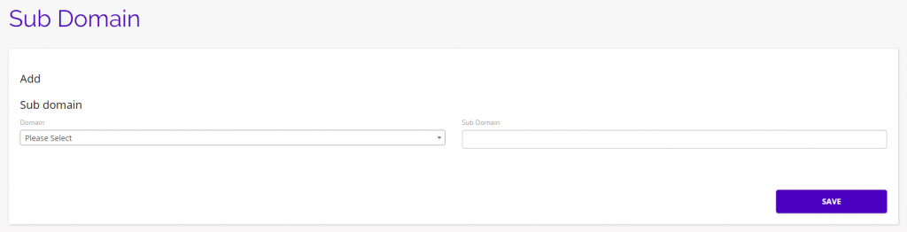Chainlink add new sub-domain