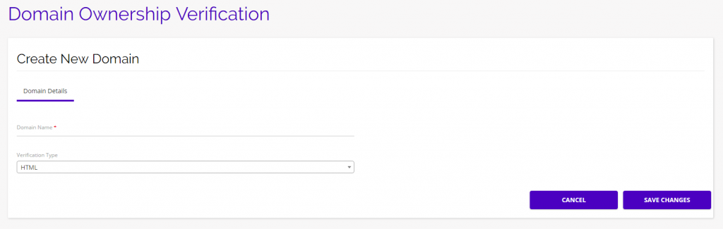 Chainlink create new domain