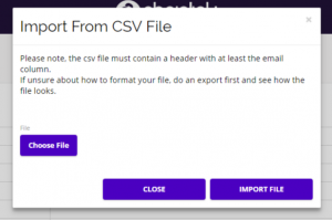 Chainlink import blacklisted domain form