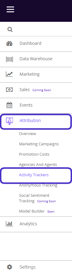 Chainlink navigate activity trackers