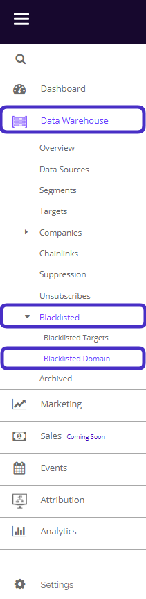Chainlink navigate blacklisted domain