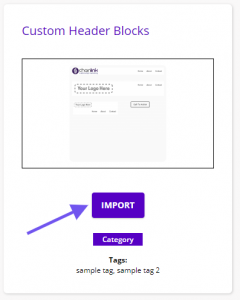 chainlink marketing platform page templates