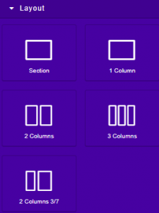chainlink marketing platform layout blocks